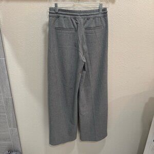 Divided H&M Women’s SZ XXS Gray Pants  Wide Leg Drawstring NWT